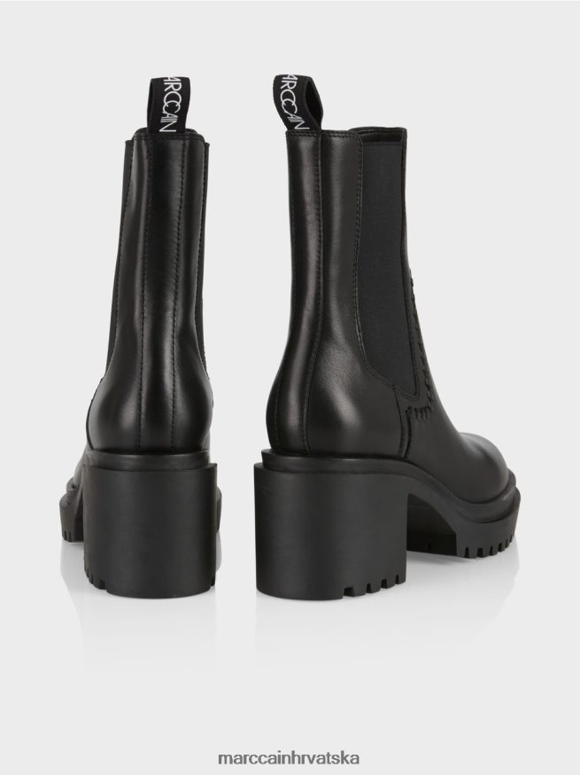 crno Marc Cain chelsea gležnjače s blok petom obuća 4D66P41591