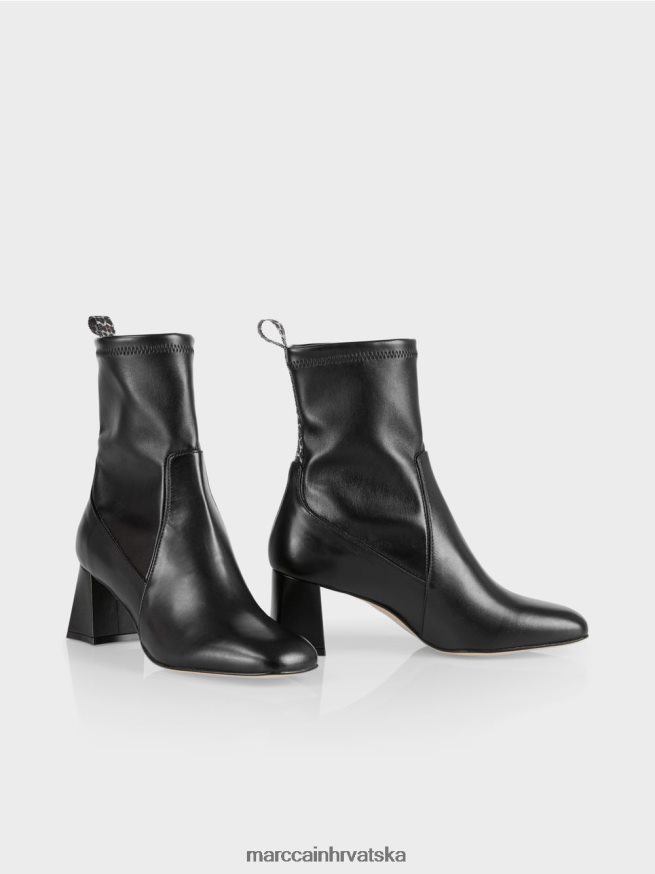 crno Marc Cain gležnjače s leo detaljem obuća 4D66P41578