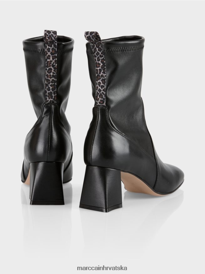 crno Marc Cain gležnjače s leo detaljem obuća 4D66P41578