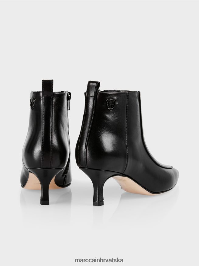 crno Marc Cain gležnjače sa špicastim vrhom obuća 4D66P41633