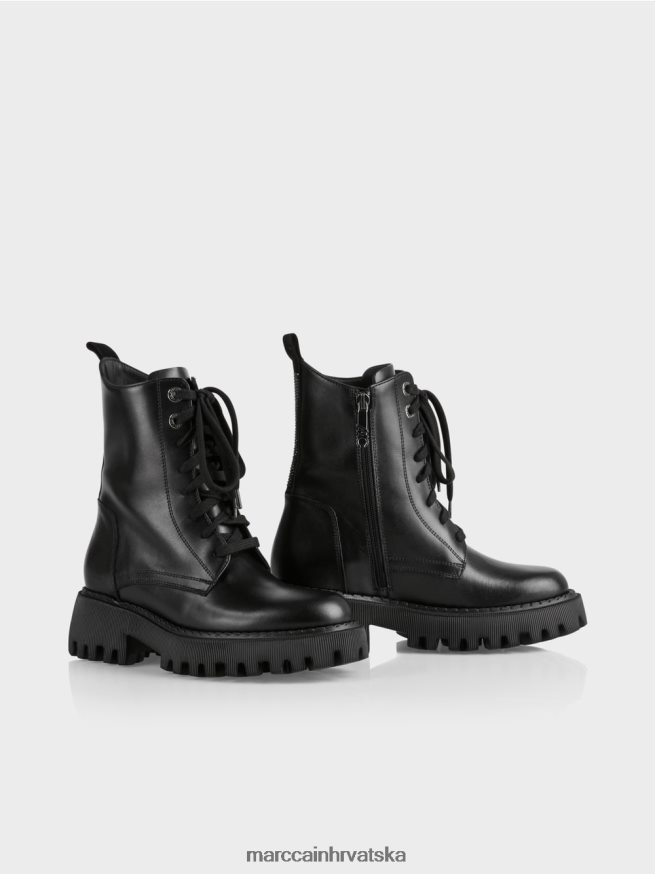 crno Marc Cain grube čizme s kamenčićima obuća 4D66P41574