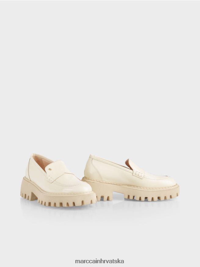 tamna krema Marc Cain niske cipele s ukrasnim šavovima obuća 4D66P41558