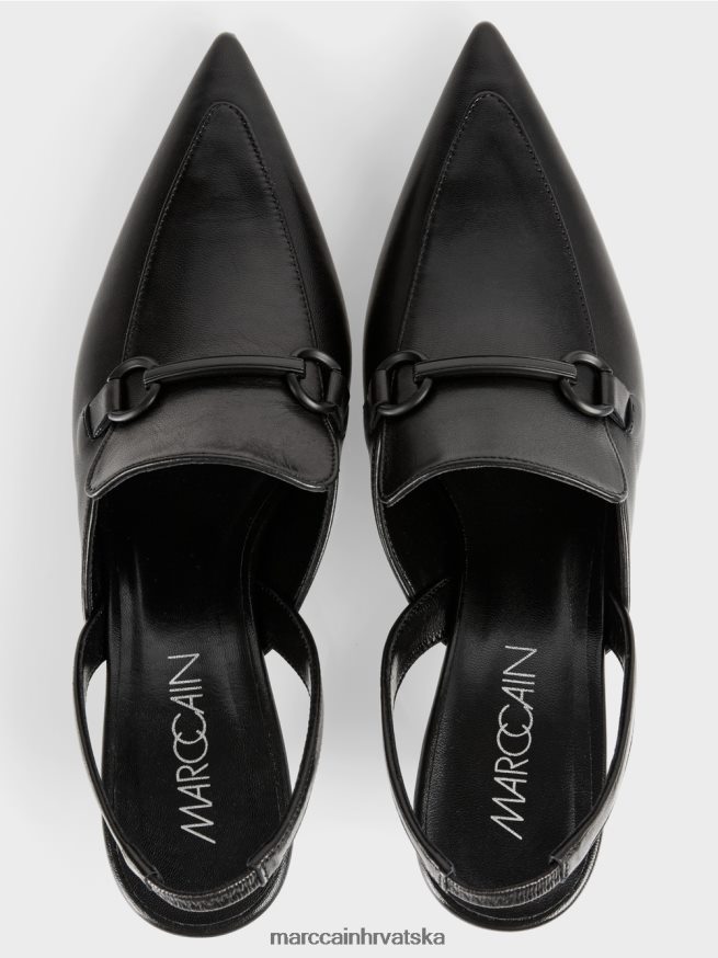 crno Marc Cain elegantne štikle obuća 4D66P41650