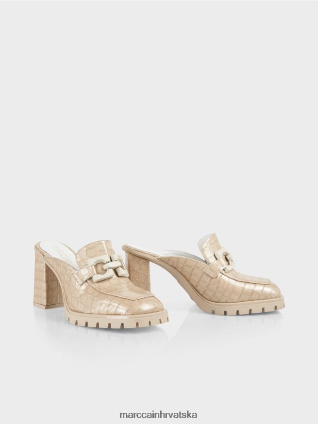 krema u prahu Marc Cain "promislimo zajedno" faux croc natikače obuća 4D66P41630