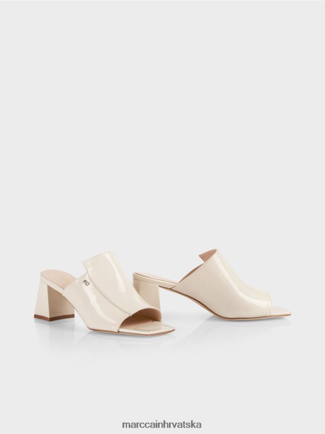 krema u prahu Marc Cain "rethink together" četvrtaste sandale obuća 4D66P41636