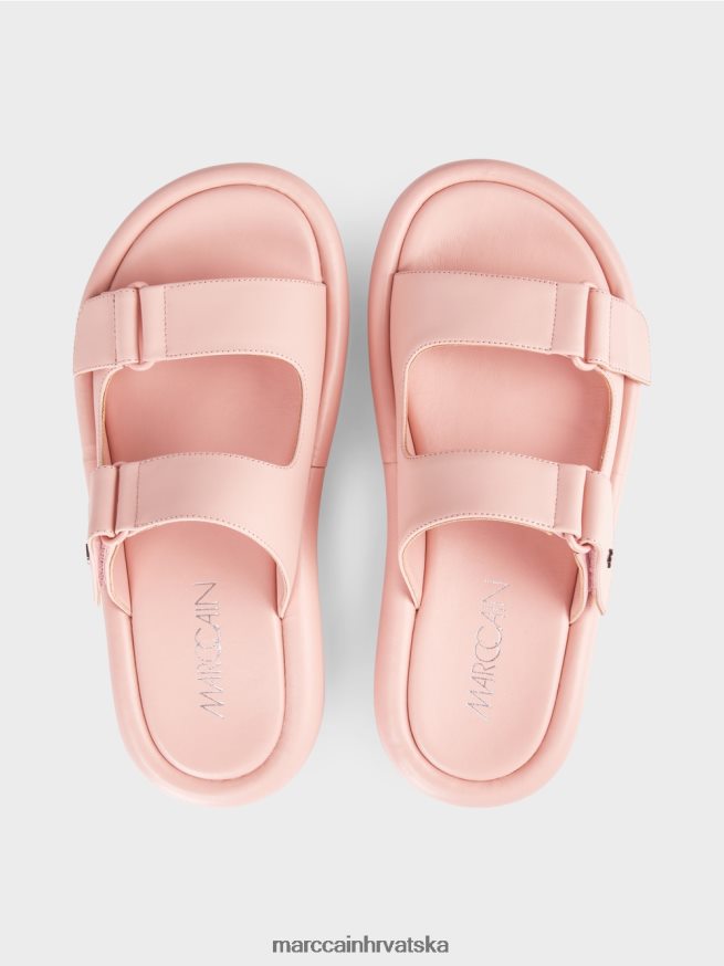 bombon ružičasta Marc Cain sandale s okruglim potplatom obuća 4D66P41608