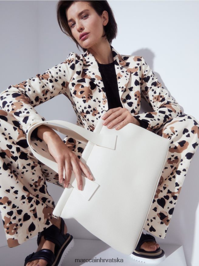 crno Marc Cain sandale s potplatom u kontrastnoj boji obuća 4D66P41653