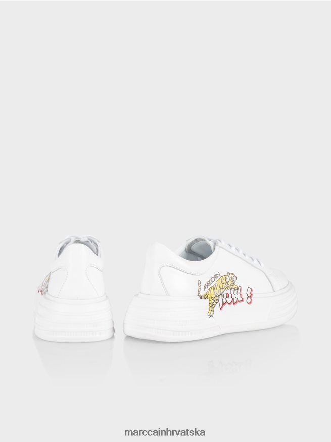 bijela Marc Cain cool platform tenisice obuća 4D66P41554
