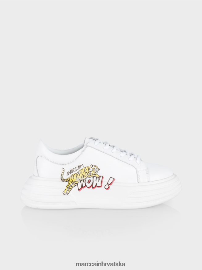 bijela Marc Cain cool platform tenisice obuća 4D66P41554