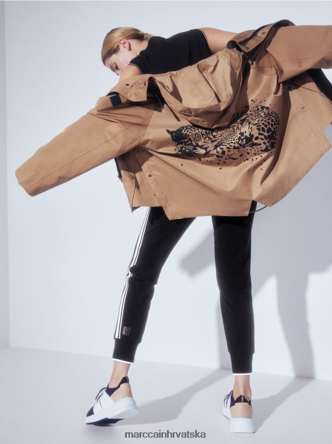 bijela Marc Cain tenisice u mješovitim bojama obuća 4D66P41623