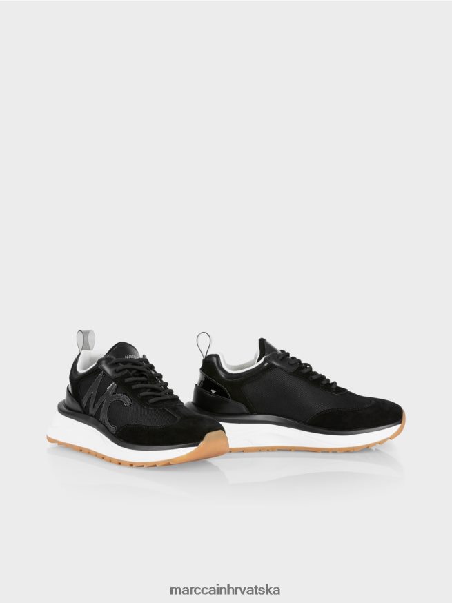 crno Marc Cain tenisice s mc logom obuća 4D66P41589