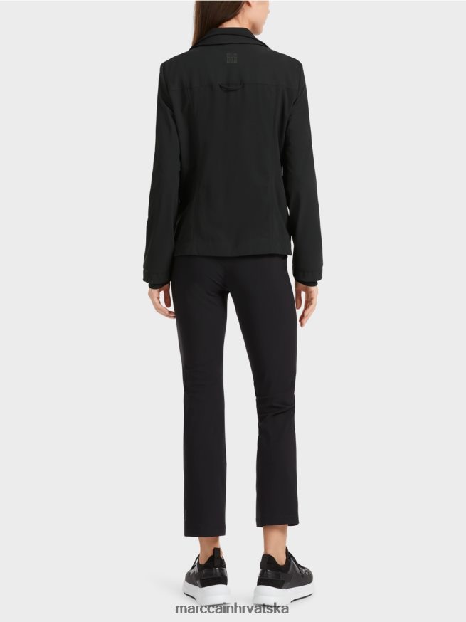 crno Marc Cain blejzer dva u jedan odjeća 4D66P4166