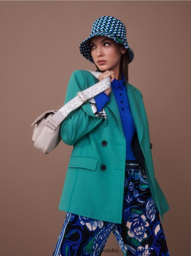 emajl Marc Cain blejzer s dvostrukim kopčanjem odjeća 4D66P4149