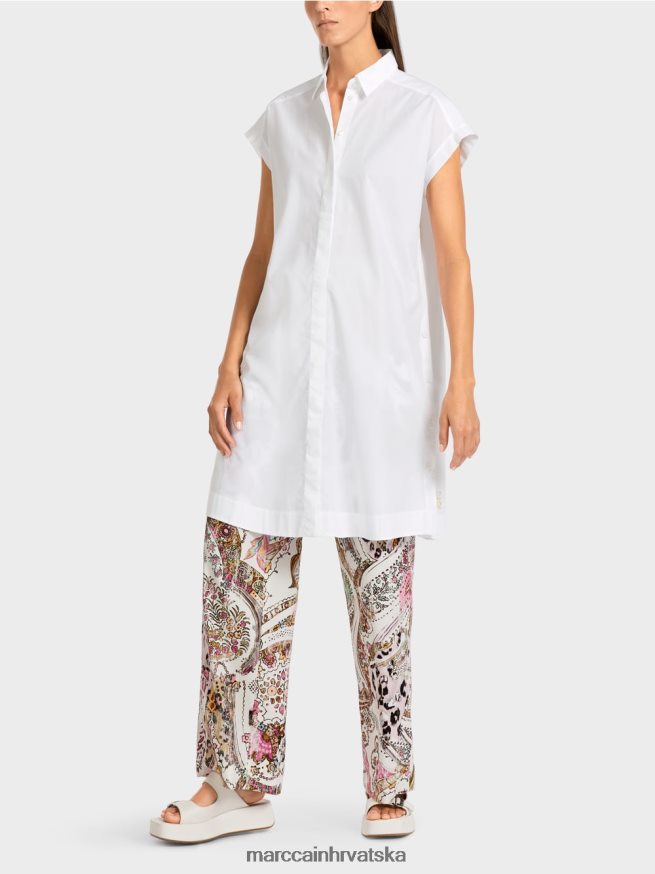 bijela Marc Cain "rethink together" bluza odjeća 4D66P4956