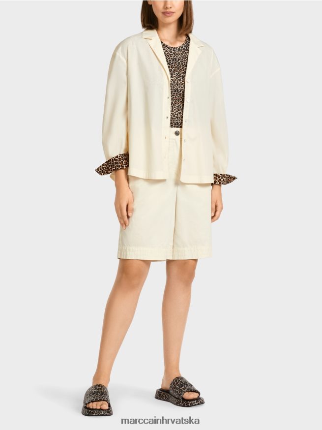 krema u prahu Marc Cain "rethink together" ženstvena bluza odjeća 4D66P4980