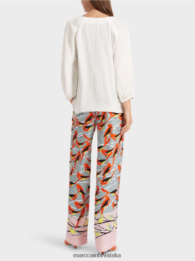 prljavo bijela Marc Cain v-izrez 