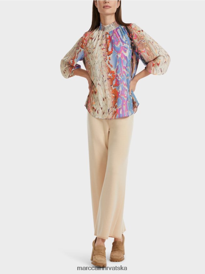 tamno ljetno nebo Marc Cain šarena bluza "rethink together". odjeća 4D66P4853