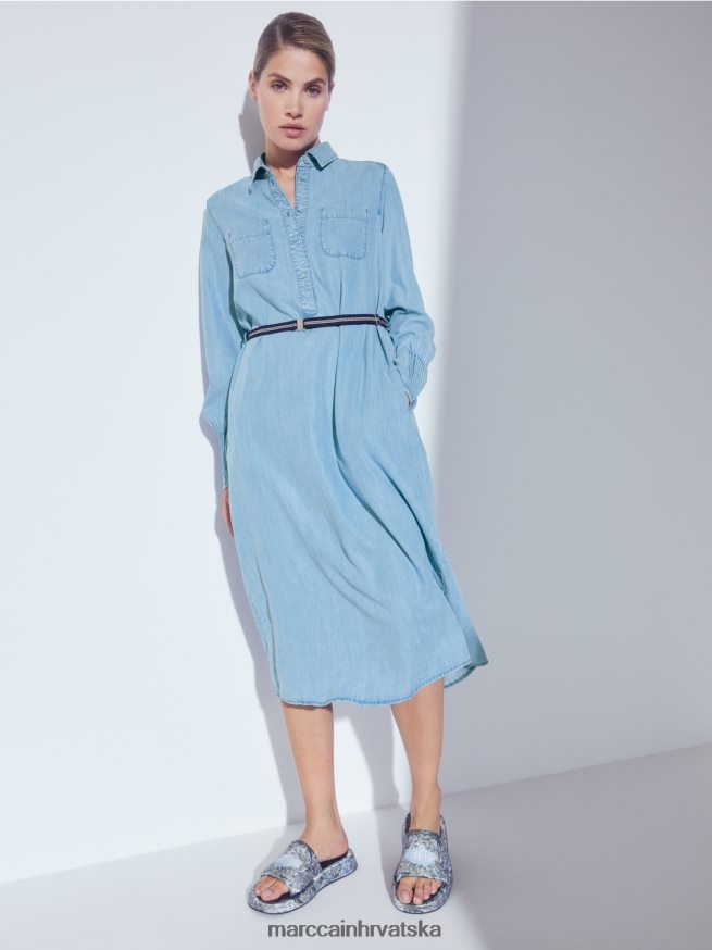 beba plava Marc Cain haljinu 