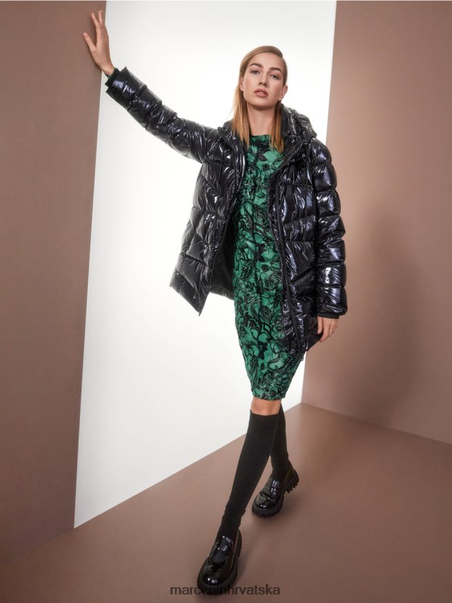 emajl Marc Cain elastična haljina od tila koja grli tijelo odjeća 4D66P44