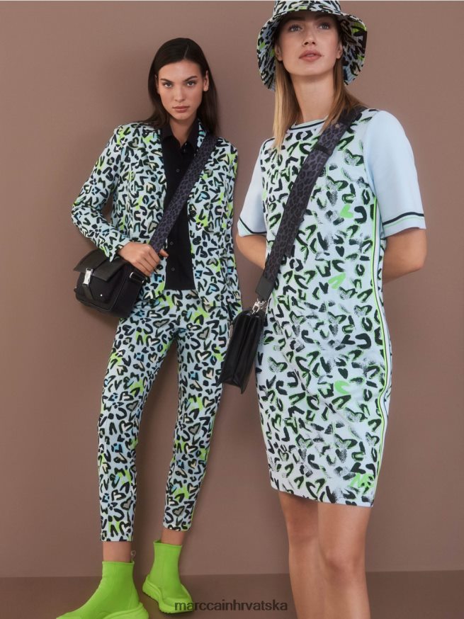 meka puderasto plava Marc Cain majica kratkih rukava 