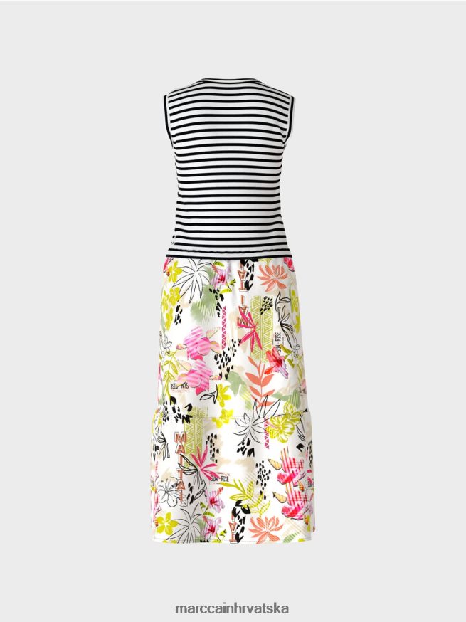 svijetla limetada Marc Cain haljina u mješavini uzoraka odjeća 4D66P472