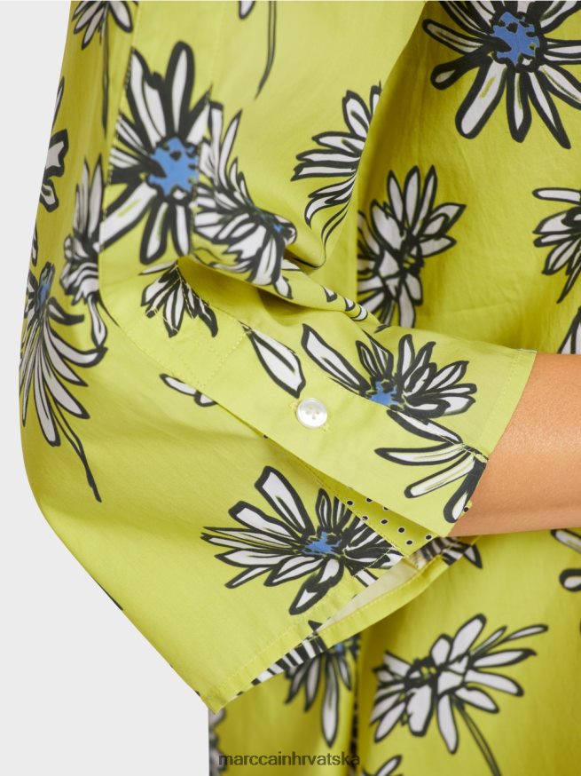 zeleni sumpor Marc Cain haljina košulja 