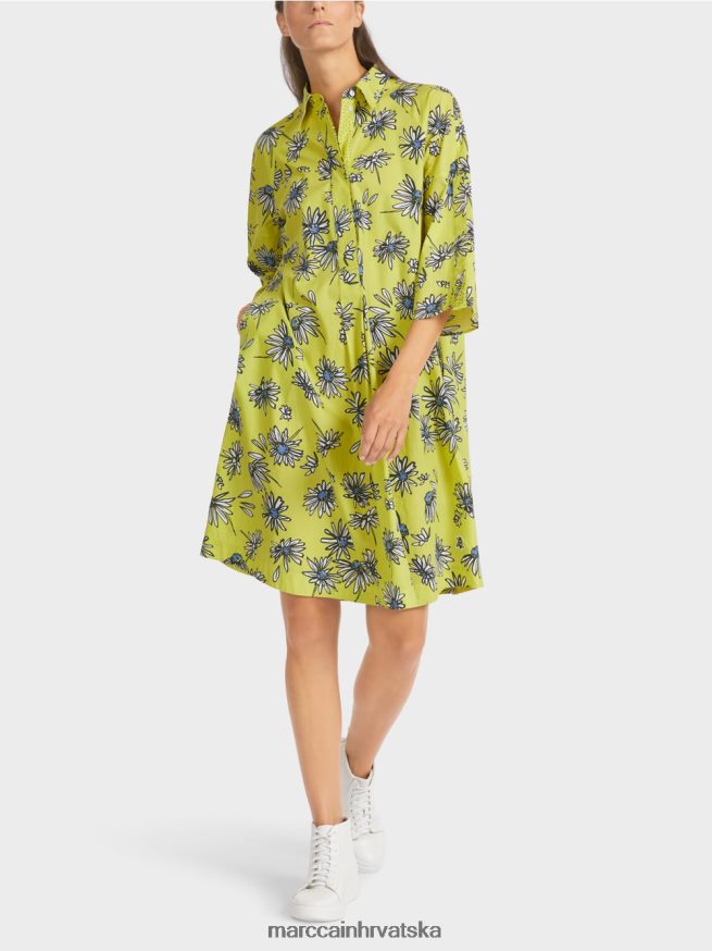 zeleni sumpor Marc Cain haljina košulja 