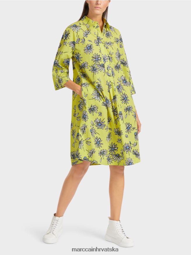 zeleni sumpor Marc Cain haljina košulja 