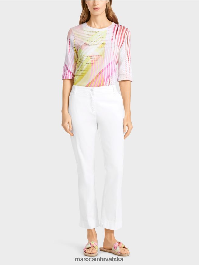 bijela Marc Cain sportske hlače "rethink together". odjeća 4D66P4623