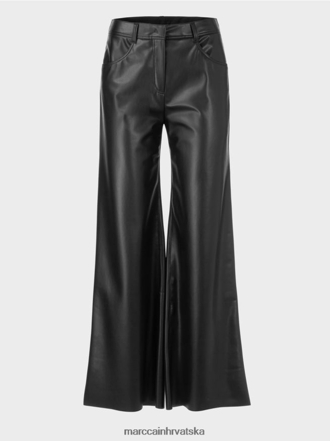 crno Marc Cain warri hlače ženstvenog kroja odjeća 4D66P4528