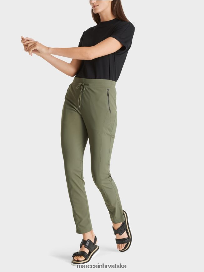 duboka džungla Marc Cain ribera hlače od rastezljive tkanine odjeća 4D66P4727