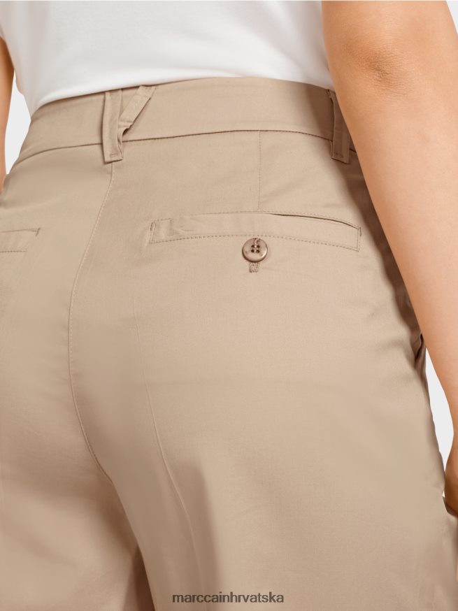 duboki pijesak Marc Cain finike kratke hlače ženstvenog kroja odjeća 4D66P4658