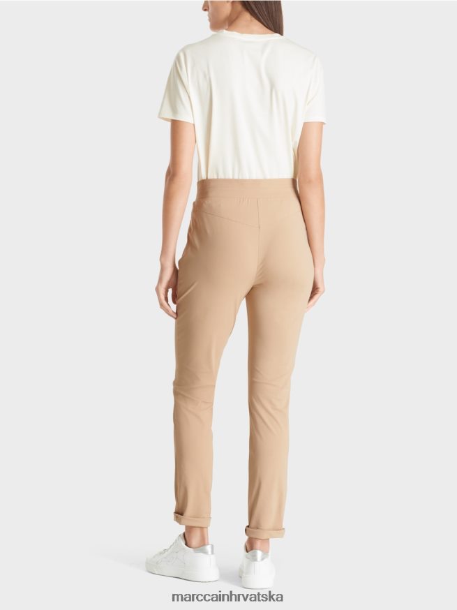 granola Marc Cain ribera hlače od rastezljive tkanine odjeća 4D66P4726