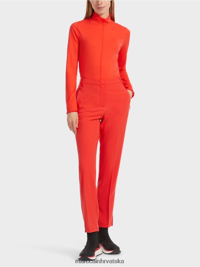 kampari Marc Cain hlače fushun s prorezima sa strane odjeća 4D66P4537