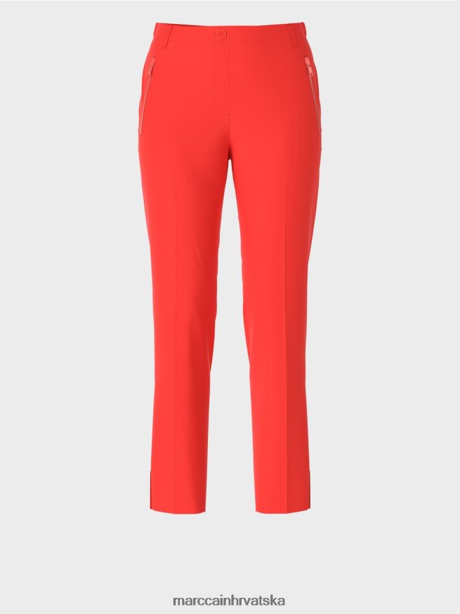 kampari Marc Cain hlače fushun s prorezima sa strane odjeća 4D66P4537