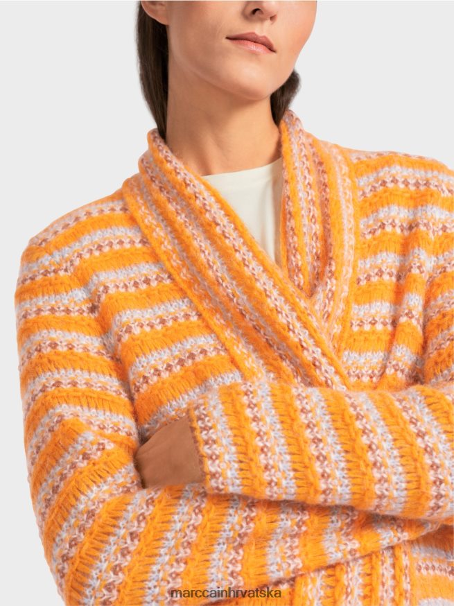 bistra narančasta Marc Cain dugi kardigan 