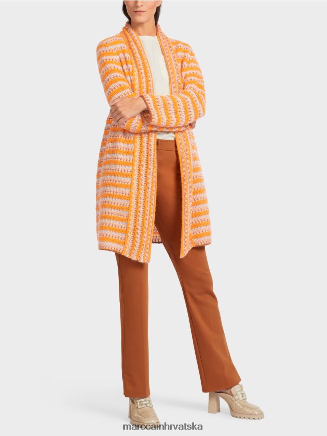 bistra narančasta Marc Cain dugi kardigan 
