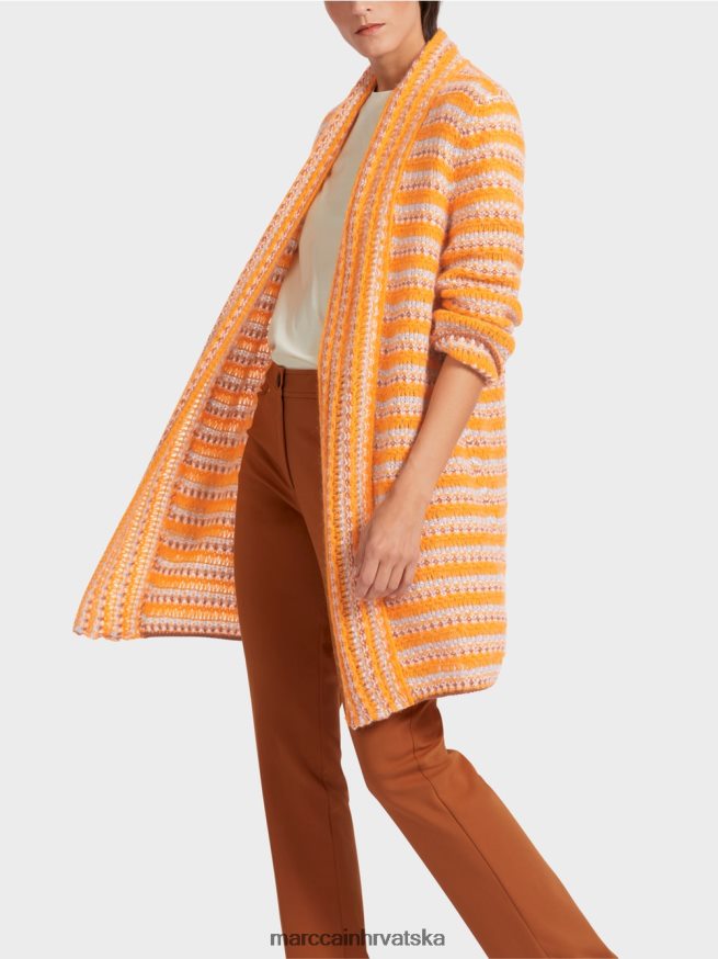bistra narančasta Marc Cain dugi kardigan 