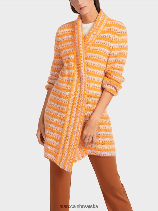 bistra narančasta Marc Cain dugi kardigan 