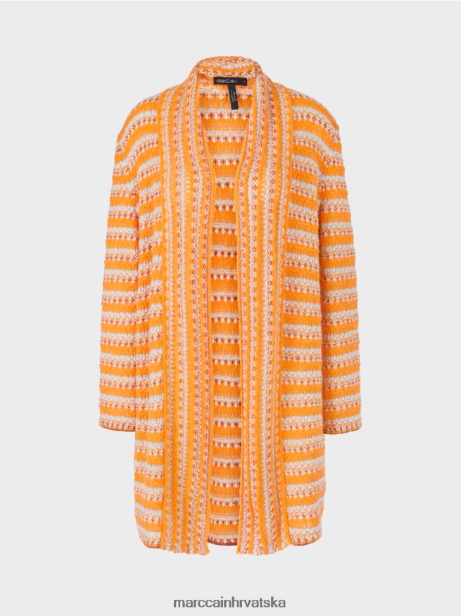 bistra narančasta Marc Cain dugi kardigan 