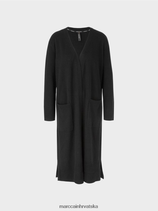 crno Marc Cain dugi pleteni 