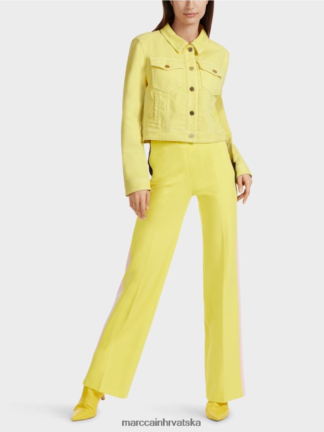 meki limun Marc Cain "rethink together" traper jakna odjeća 4D66P4341