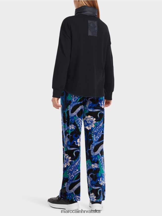 ponoćno plava Marc Cain podstavljena jakna 