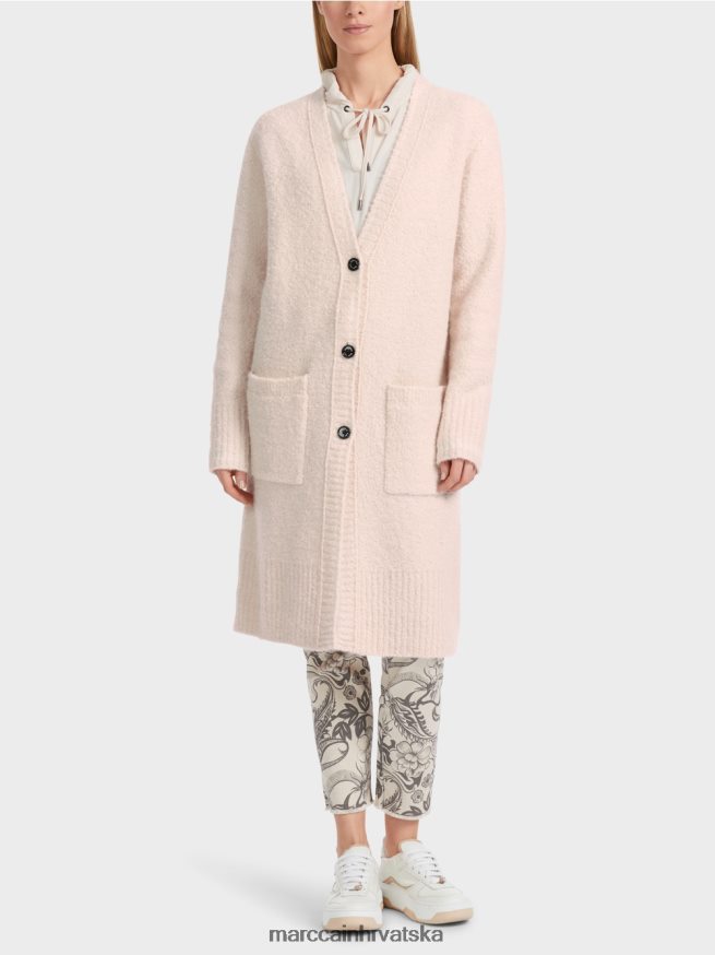 bademov cvijet Marc Cain pleteni "rethink together" kaput odjeća 4D66P4220