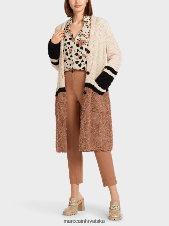 krema Marc Cain kaput "pleten u njemačkoj" odjeća 4D66P4297