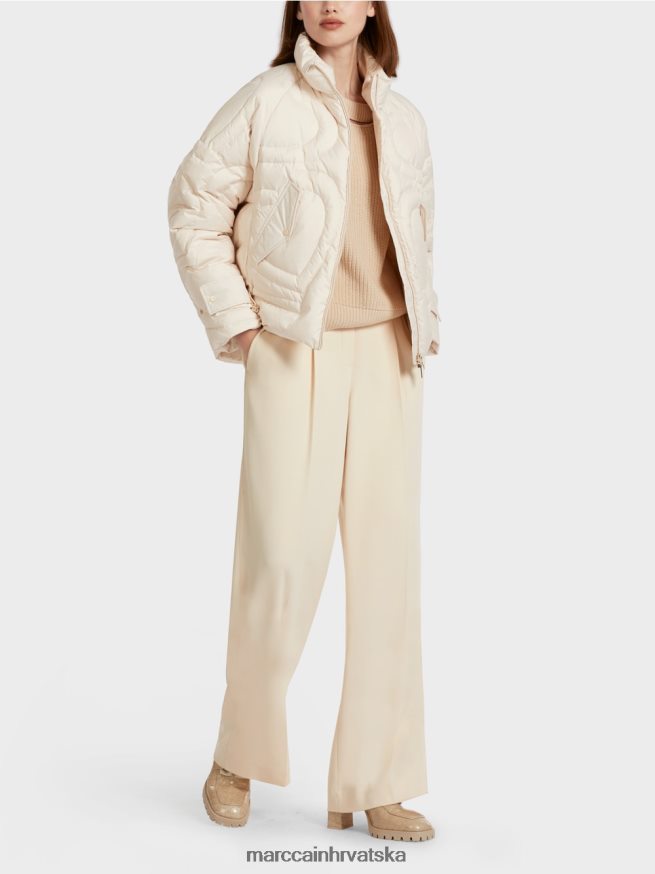 krema Marc Cain prošivena jakna "rethink together". odjeća 4D66P4294