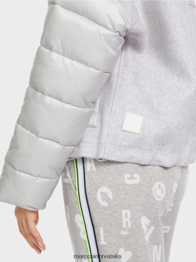 srebrno siva Marc Cain vanjska jakna s 3m izolacije odjeća 4D66P4258