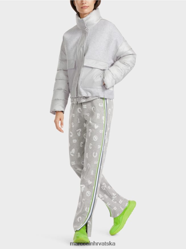 srebrno siva Marc Cain vanjska jakna s 3m izolacije odjeća 4D66P4258