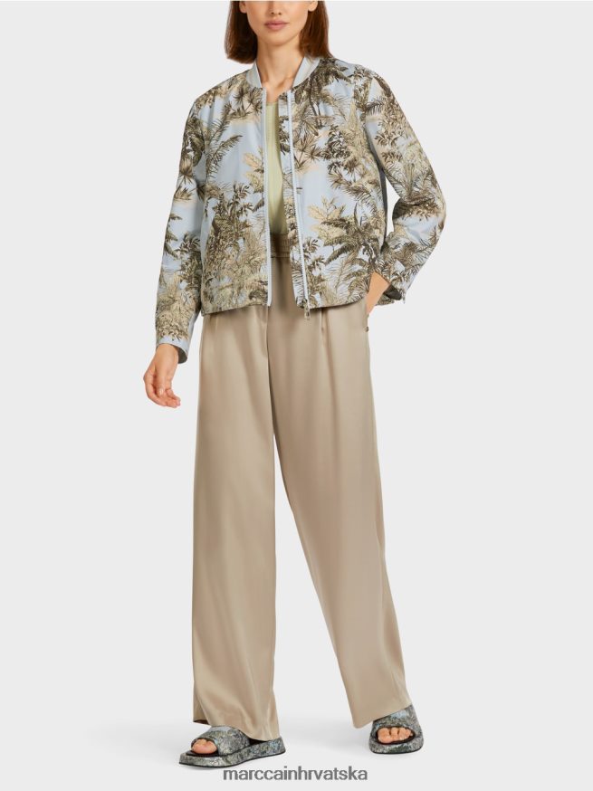 svijetlo puder plava Marc Cain "rethink together" outdoor jakna odjeća 4D66P4275