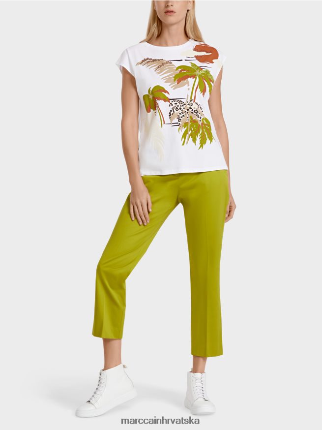 bijela Marc Cain "promislimo zajedno" vrh odjeća 4D66P41405